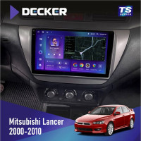 Штатная магнитола Mitsubishi Lancer 9 2000-2010 Decker TS9003 TS 4x64, DSP 4G, 2k