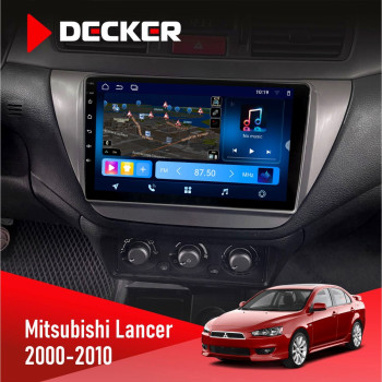 Штатная магнитола Mitsubishi Lancer 9 2000-2010 Decker D9-008 8x128 DSP 4G