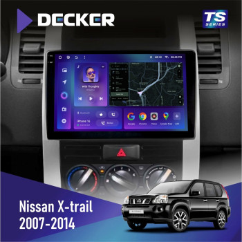 Штатна магнітола Nissan X-Trail 2007-2014 Decker TS10003 TS 4x64, DSP 4G, 2k