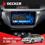 Штатная магнитола Mitsubishi Lancer 9 2000-2010 Black Decker D9-008 8x128 DSP 4G