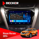 Штатная магнитола Nissana Murano 2015+ Decker D10-008 8x128 DSP 4G
