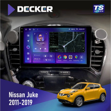 Штатна магнітола Nissan Juke 2011-2019 Decker TS9004 TS 6x128, DSP 4G, 2k