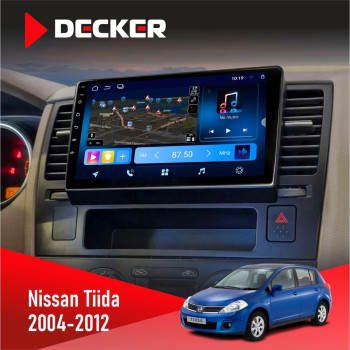 Штатна магнітола Nissan Tiida 2004-2012 Decker D9-008 8x128 DSP 4G