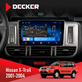 Штатна магнітола Nissan X-Trail 2001-2004 Decker D9-008 8x128 DSP 4G