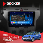 Штатна магнітола Opel Astra H Zafira B Decker D9-008 8x128 DSP 4G