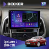 Штатная магнитола Opel Astra j 2009-2017 Decker TS9003 TS 4x64, DSP 4G, 2k