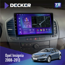 Штатная магнитола Opel Insignia 2008-2013 Decker TS9002 TS 4x32, DSP, 4G