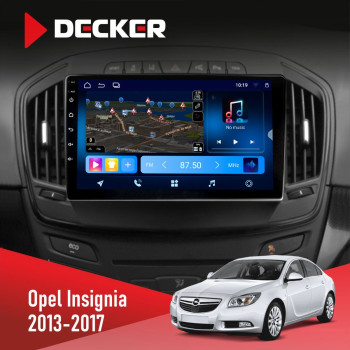 Штатна магнітола Opel Insignia 2013-2017 Decker D9-008 8x128 DSP 4G