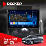 Штатная магнитола Peugeot (5008) 2009-2016 Decker D9-008 8x128 DSP 4G