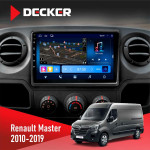 Штатная магнитола Renault Master 2010-2019 Decker D10-008 8x128 DSP 4G