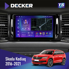 Штатная магнитола Skoda Kodiaq 2016-2021 Decker TS10004 TS 6x128, DSP 4G, 2k