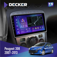 Штатная магнитола Peugeot 308 2007-2013 Silver Decker TS9002 TS 4x32, DSP, 4G