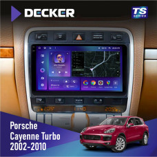 Штатная магнитола Porsche Cayenne Turbo 2002-2010 Decker TS9004 TS 6x128, DSP 4G, 2k