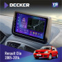 Штатная магнитола Renault Clio 2005-2014 Decker TS9002 TS 4x32, DSP, 4G