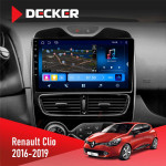 Штатная магнитола Renault Clio 2016-2019 Decker D10-008 8x128 DSP 4G