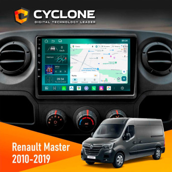 Штатная магнитола Renault Master 2010-2019 Cyclone C10-013 4x64 DSP 4G