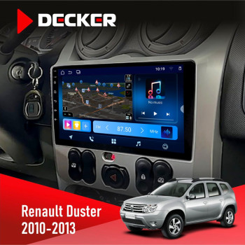Штатная магнитола Renault Duster 2010-2013 Decker D9-008 8x128 DSP 4G