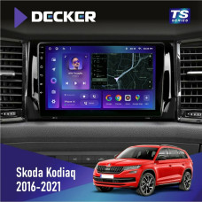 Штатная магнитола Skoda Kodiaq 2016-2021 Decker TS10002 TS 4x32, DSP, 4G