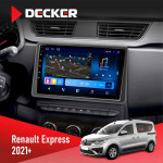 Штатная магнитола Renault Express 2021+ Decker D9-008 8x128 DSP 4G