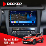 Штатная магнитола Renault Kadjar 2015-2018 Decker D9-008 8x128 DSP 4G