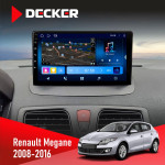 Штатная магнитола Renault Megane III 2008-2016 Decker D9-008 8x128 DSP 4G