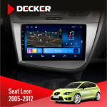 Штатная магнитола Seat Leon 2005-2015 Decker D9-008 8x128 DSP 4G