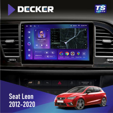 Штатная магнитола Seat Leon 2012-2020 Decker TS9002 TS 4x32, DSP, 4G