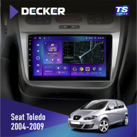 Штатная магнитола Seat Toledo 2004-2009 Decker TS9002 TS 4x32, DSP, 4G