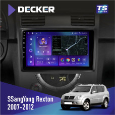 Штатная магнитола SsangYong Rexton 2007-2012 Decker TS9002 TS 4x32, DSP, 4G