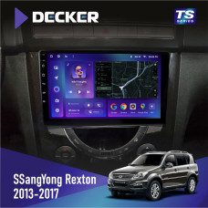 Штатна магнітола SsangYong Rexton 2013-2017 Decker TS9002 TS 4x32, DSP, 4G