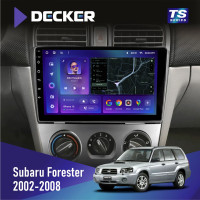 Штатная магнитола Subaru Forester 2002-2008 Decker TS9002 TS 4x32, DSP, 4G