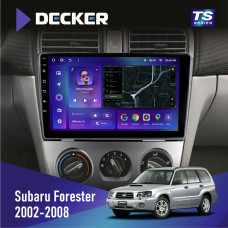 Штатна магнітола Subaru Forester 2002-2008 Decker TS9002 TS 4x32, DSP, 4G