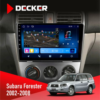 Штатная магнитола Subaru Forester 2002-2008 Decker D9-008 8x128 DSP 4G