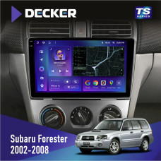 Штатна магнітола Subaru Forester 2002-2008 Decker TS9004 TS 6x128, DSP 4G, 2k