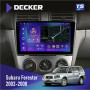 Штатная магнитола Subaru Forester 2002-2008 Decker TS9004 TS 6x128, DSP 4G, 2k