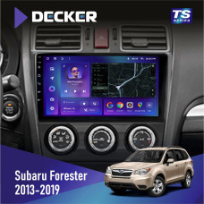 Штатная магнитола Subaru Forester 2013-2019 w/o CAN Decker TS9002 TS 4x32, DSP, 4G