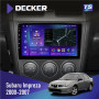 Штатна магнітола Subaru Impreza 2000-2007 Decker TS9002 TS 4x32, DSP, 4G