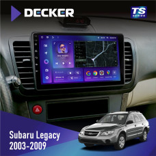 Штатная магнитола Subaru Legacy 2003-2009 Decker TS9002 TS 4x32, DSP, 4G