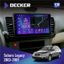 Штатна магнітола Subaru Legacy 2003-2009 Decker TS9002 TS 4x32, DSP, 4G