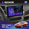 Штатная магнитола Subaru Legacy 2009-2014 Decker TS9003 TS 4x64, DSP 4G, 2k
