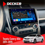 Штатна магнітола Toyota Camry 2011-2015 USA Decker D10-008 8x128 DSP 4G