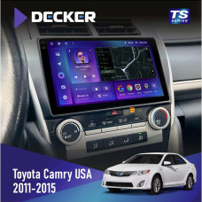 Штатная магнитола Toyota Camry 2011-2015 USA Decker TS10003 TS 4x64, DSP 4G, 2k