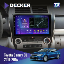 Штатная магнитола Toyota Camry 2011-2014 Decker TS10002 TS 4x32, DSP, 4G