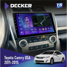 Штатная магнитола Toyota Camry 2011-2015 USA Decker TS10002 TS 4x32, DSP, 4G