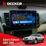 Штатна магнітола Subaru Outback 2003-2009 Decker D9-008 8x128 DSP 4G