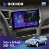 Штатная магнитола Subaru Outback 2009-2014 Decker TS9003 TS 4x64, DSP 4G, 2k
