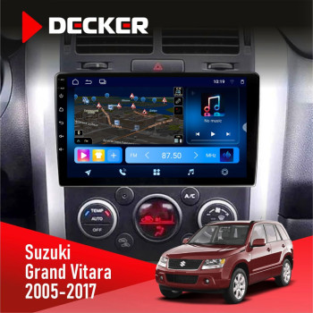 Штатна магнітола Suzuki Grand Vitara 2005-2017 Decker D9-008 8x128 DSP 4G