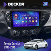 Штатная магнитола Toyota Corolla 2013-2016 Decker TS10003 TS 4x64, DSP 4G, 2k