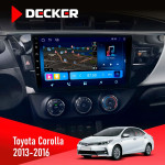 Штатная магнитола Toyota Corolla 2013-2016 Decker D10-008 8x128 DSP 4G