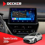 Штатная магнитола Toyota Corolla 2018+ Decker D10-008 8x128 DSP 4G